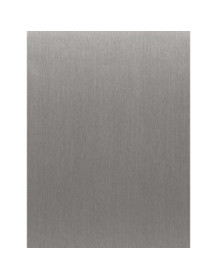 Ssteel Stripes Light Silver - Film adhésif décoratif Coverlane