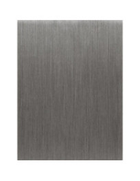 Ssteel Stripes Dark Silver - Film adhésif décoratif Coverlane