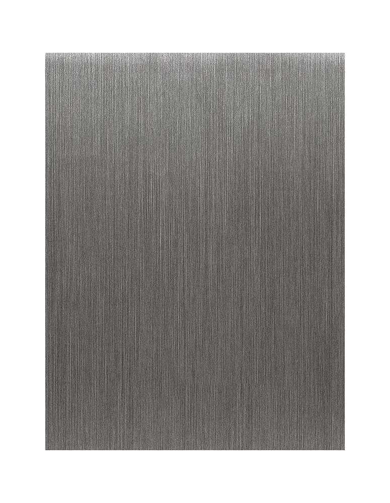 Ssteel Stripes Dark Silver - Film adhésif décoratif Coverlane