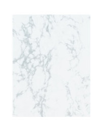 Polished Glassed White - Film adhésif décoratif Coverlane