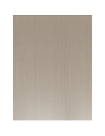 Brushed Stainless Steel Silver - Film adhésif décoratif Coverlane