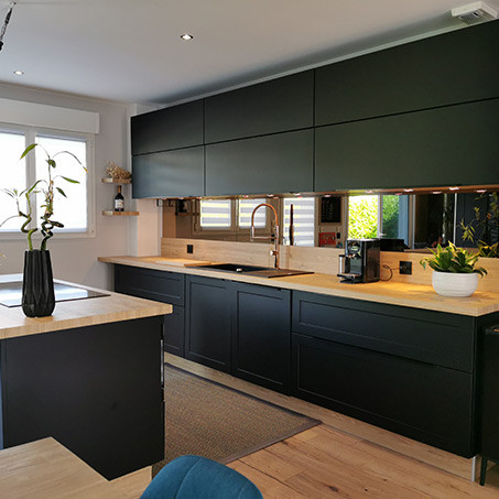 Une cuisine transformée en 24h : l’effet Coverlane®